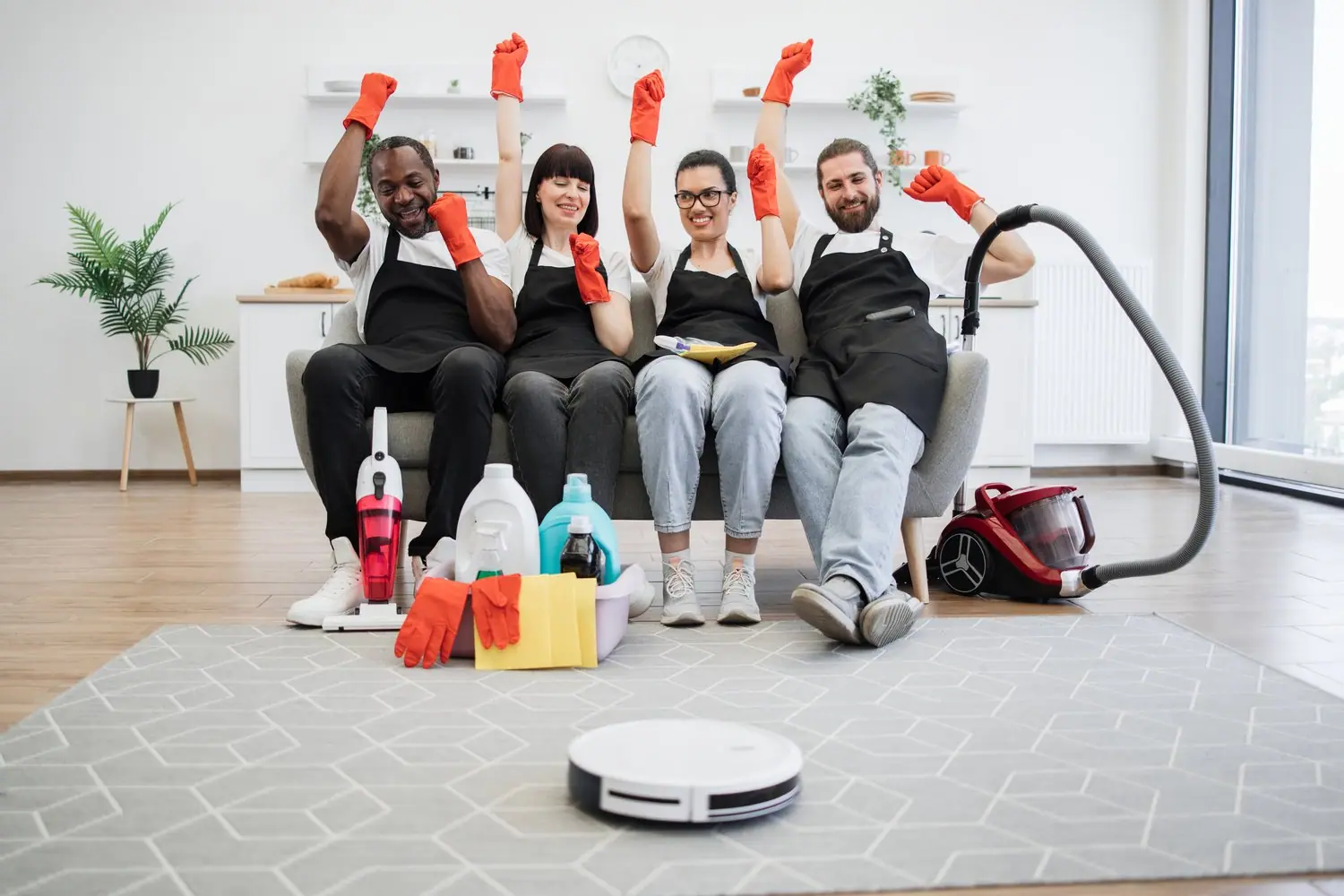 Smart cleaning - inteligentne zarządzanie sprzątaniem domu